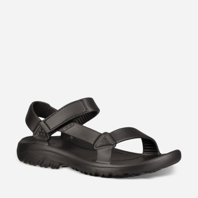 Teva Hurricane Drift Men's Black Sandals CA11510 Canada Online